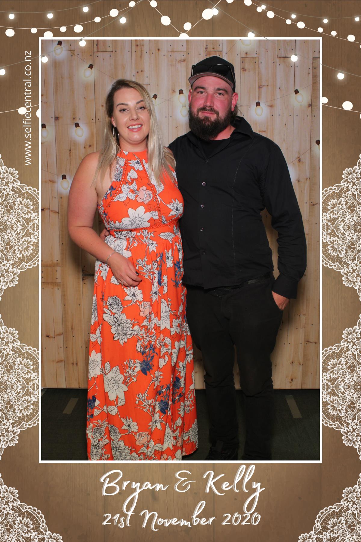 Bryan & Kelly's wedding | View more photos from the event at gallery.photobooth.co.nz/u/SelfieCentral/Bryan-Kellys-wedding